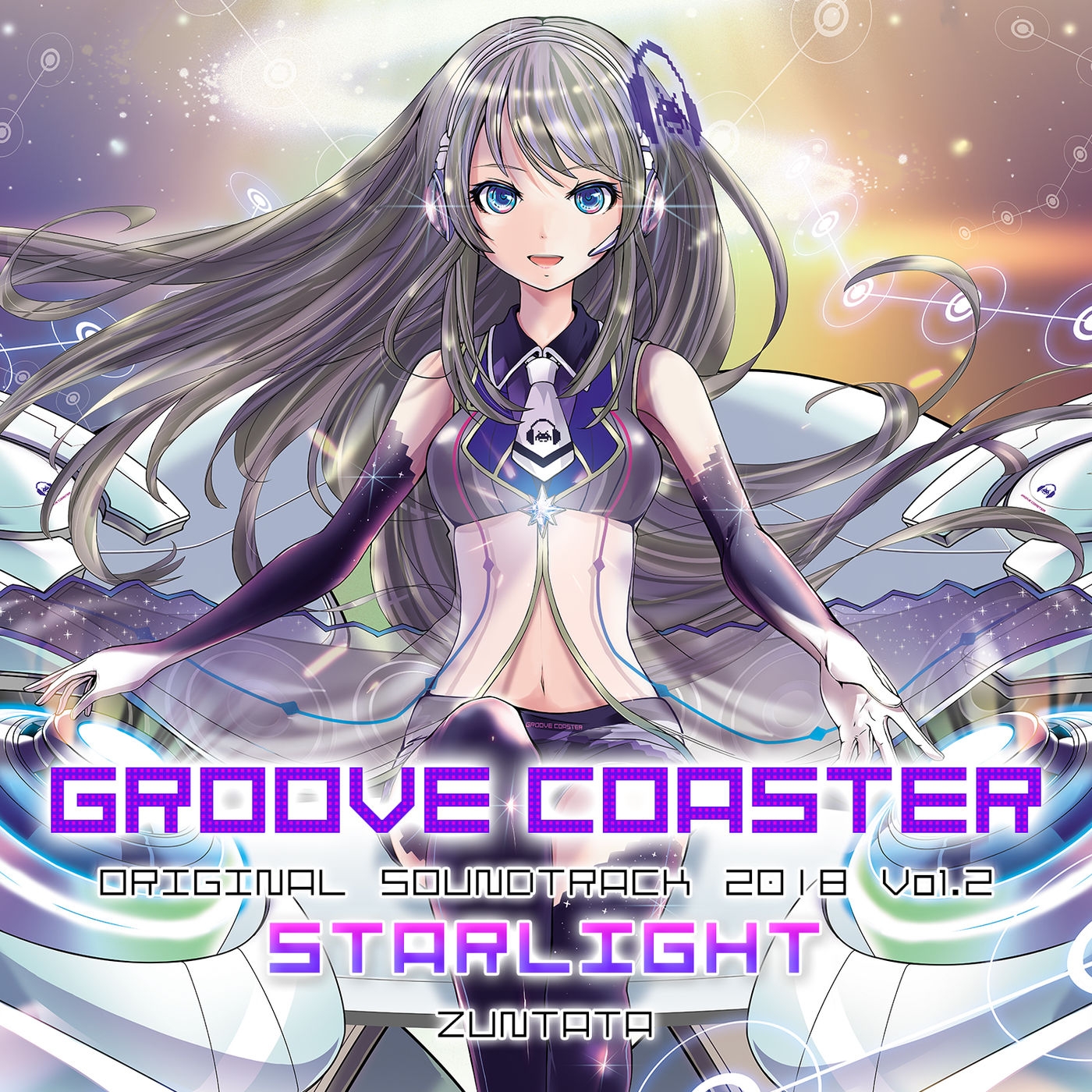 NESICA GROOVE COASTER コースター 2枚セット GROOVE COASTER ORIGINAL SOUNDTRACK 2018 Vol.2 